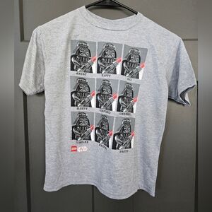 LEGO Star Wars Gray T-Shirt Boys Sz7